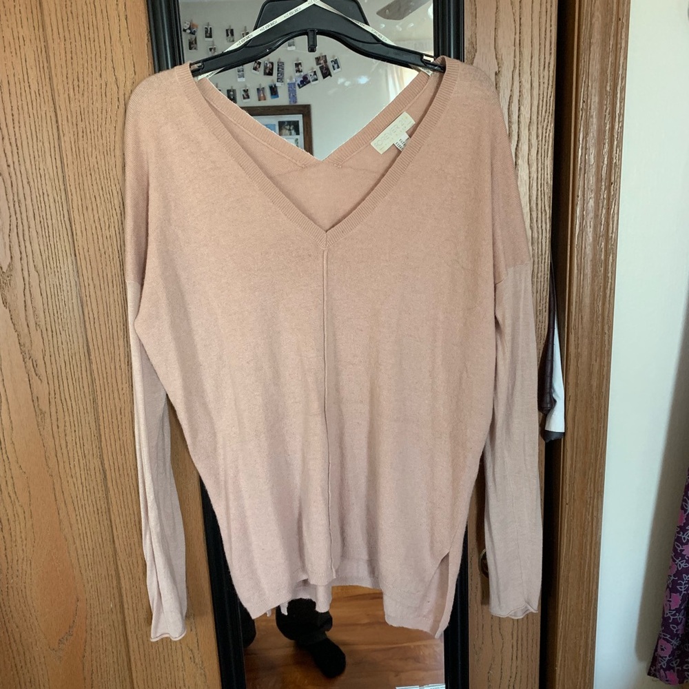 Pink sweater
